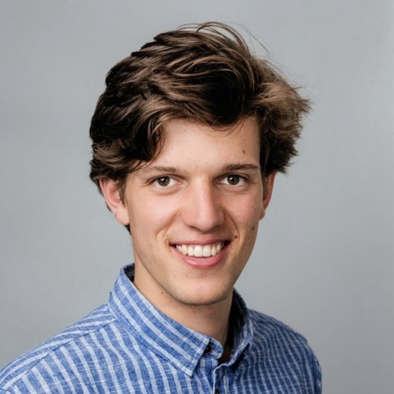 Portret van Stef Hoogenboom